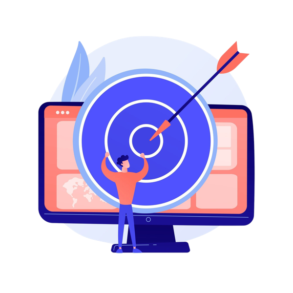 Élément décoratif design moderne - symbole d'innovation digitale